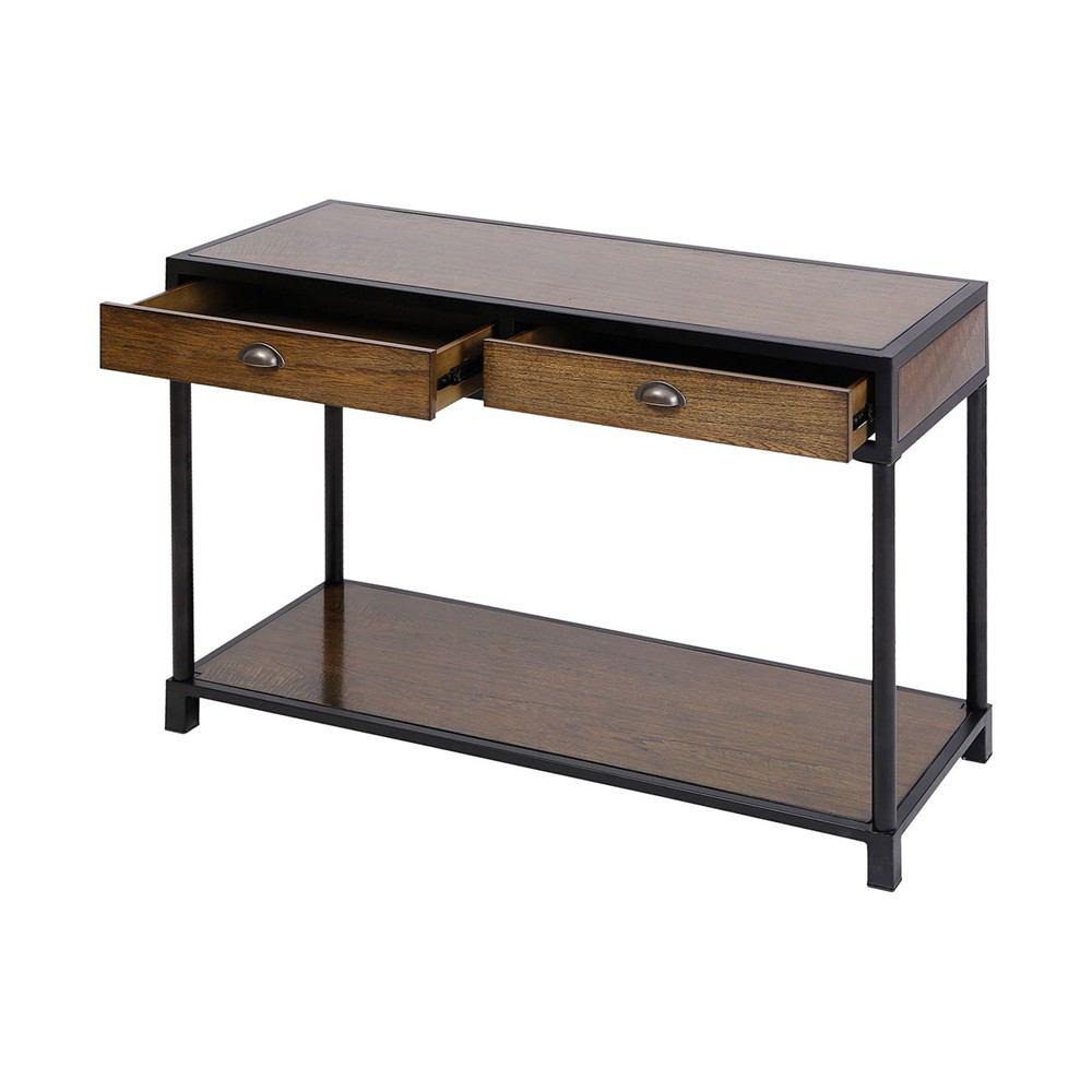 Stein World Pendleton Antique Brown Console Table