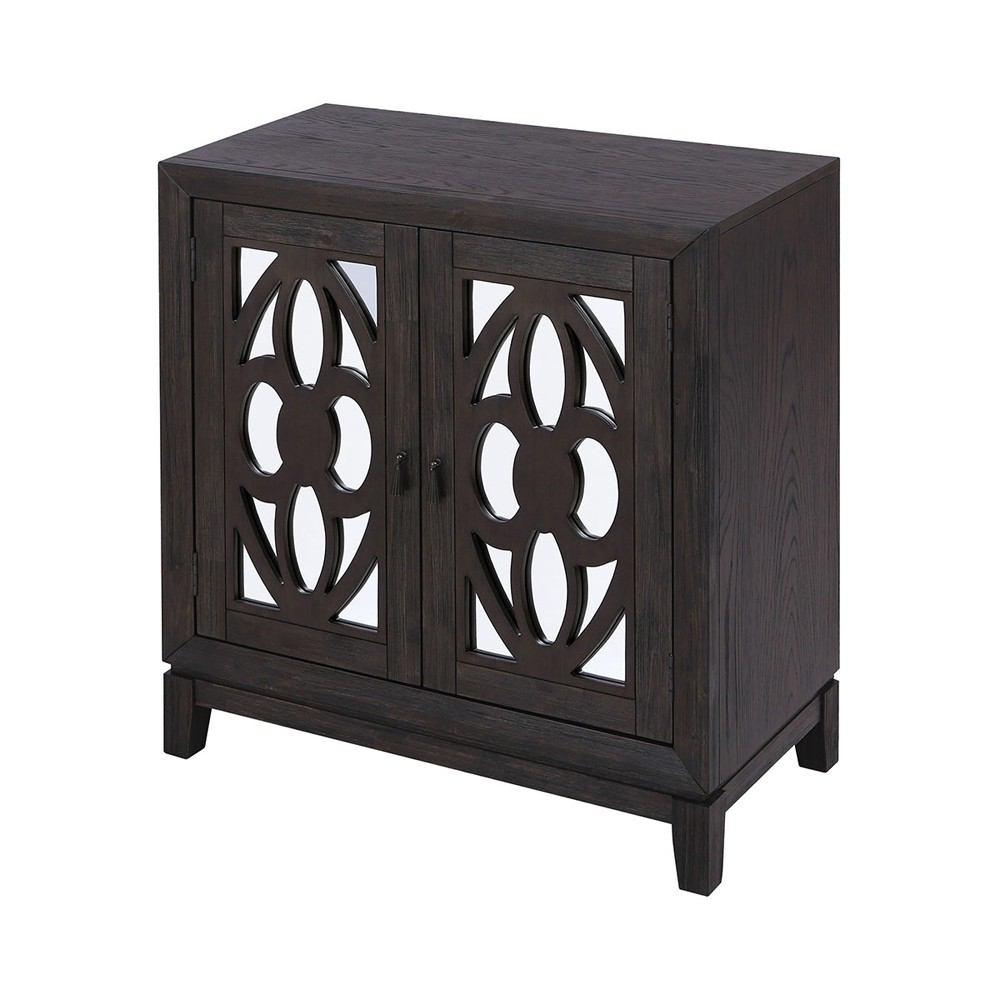 Stein World Boswell Dark Oak Veneer Cabinet