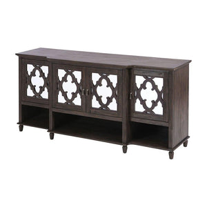 Stein World Wimberley Grey Brown Acacia Veneer Cabinet