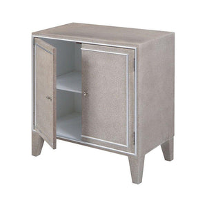 Stein World Wilhite Grey Faux Shagreen Cabinet