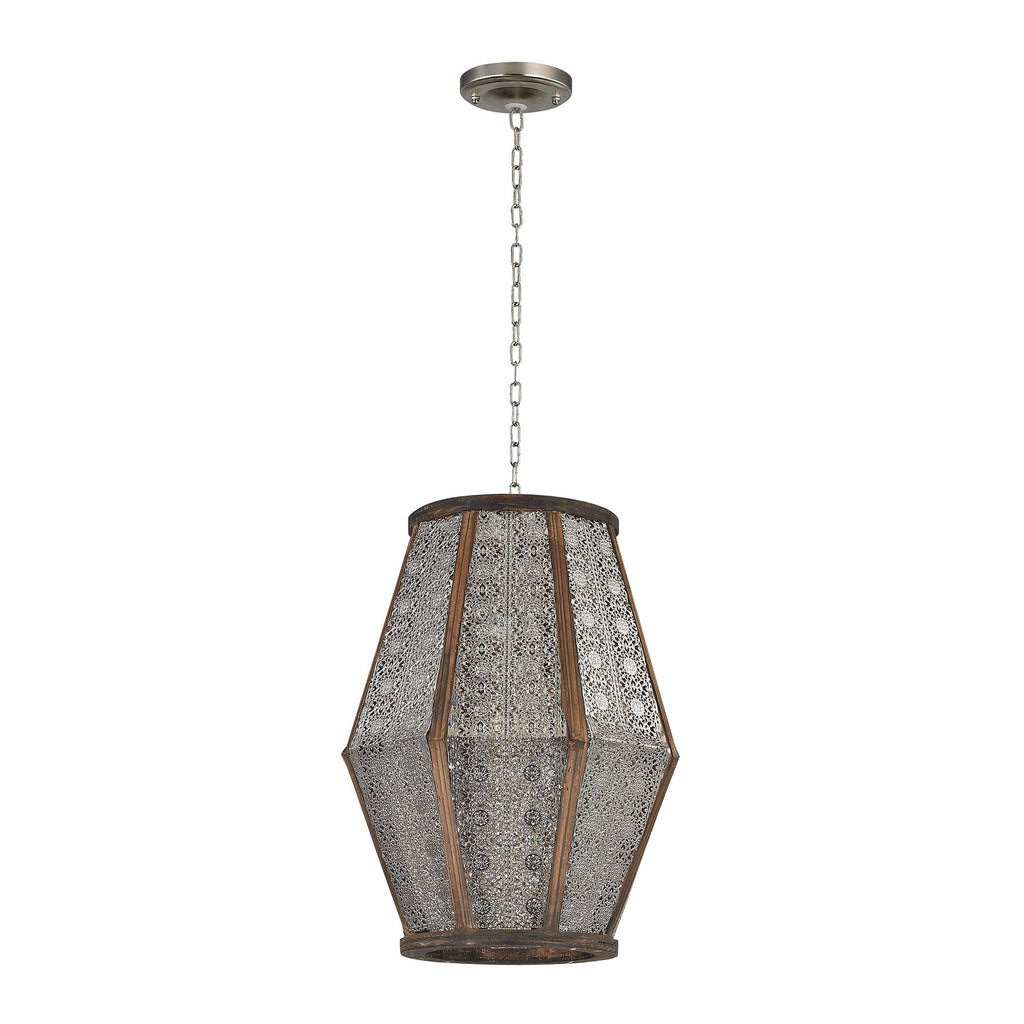 Sterling Industries Pierced Metalwork Hanging Pendant