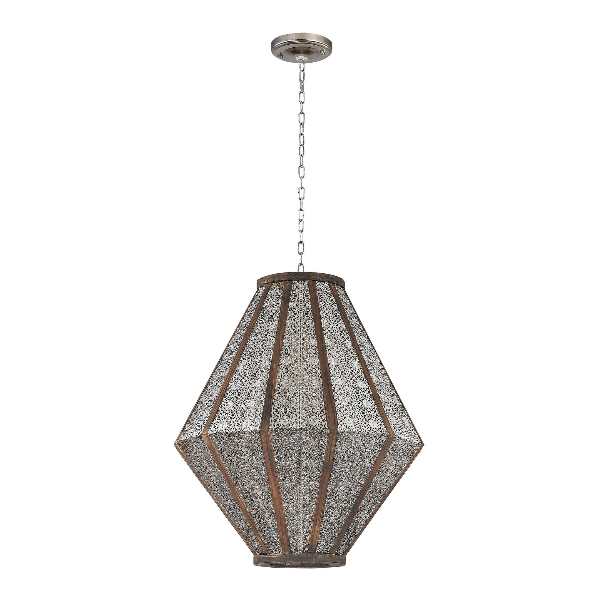 Sterling Industries Pierced Metalwork Hanging Pendant