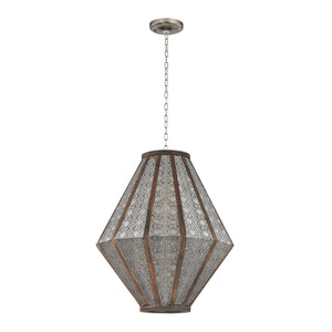 Sterling Industries Pierced Metalwork Hanging Pendant