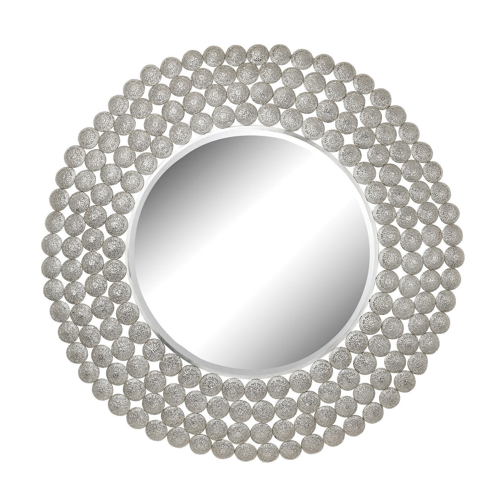 Sterling Industries Pierced Metal Frame Disks Mirror