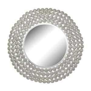 Sterling Industries Pierced Metal Frame Disks Mirror