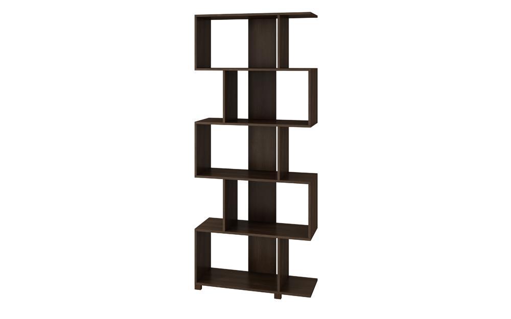 Accentuations by Manhattan Comfort Charming Petrolina Z- Shelf with 5 shelves  - Modish Store