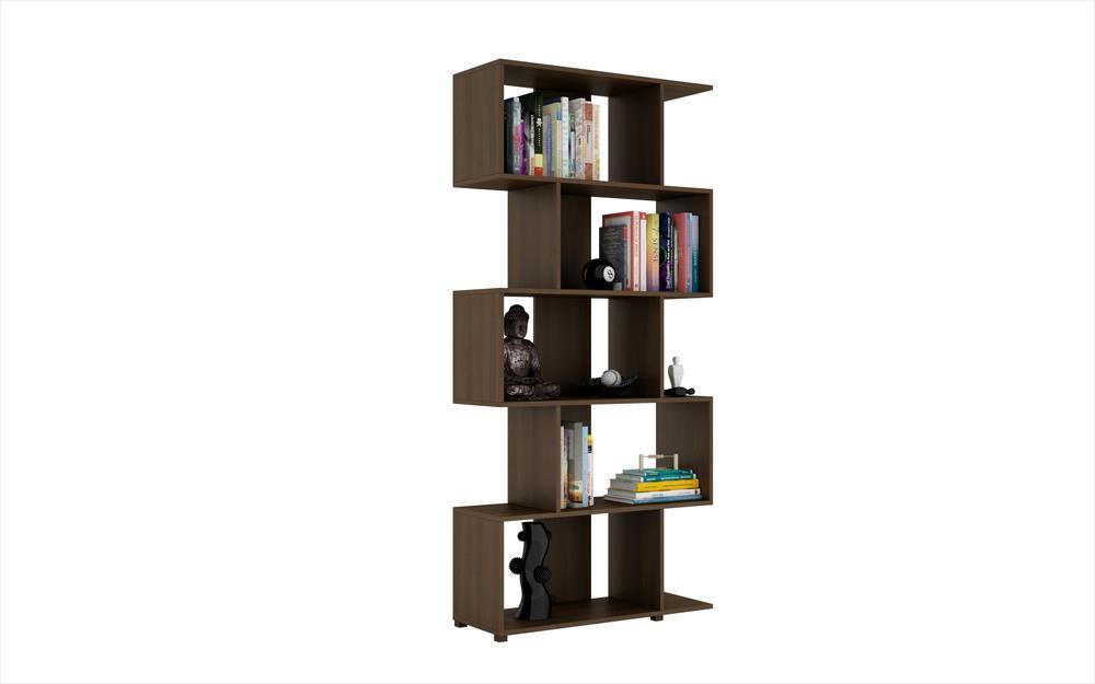 Accentuations by Manhattan Comfort Charming Petrolina Z- Shelf with 5 shelves  - Modish Store