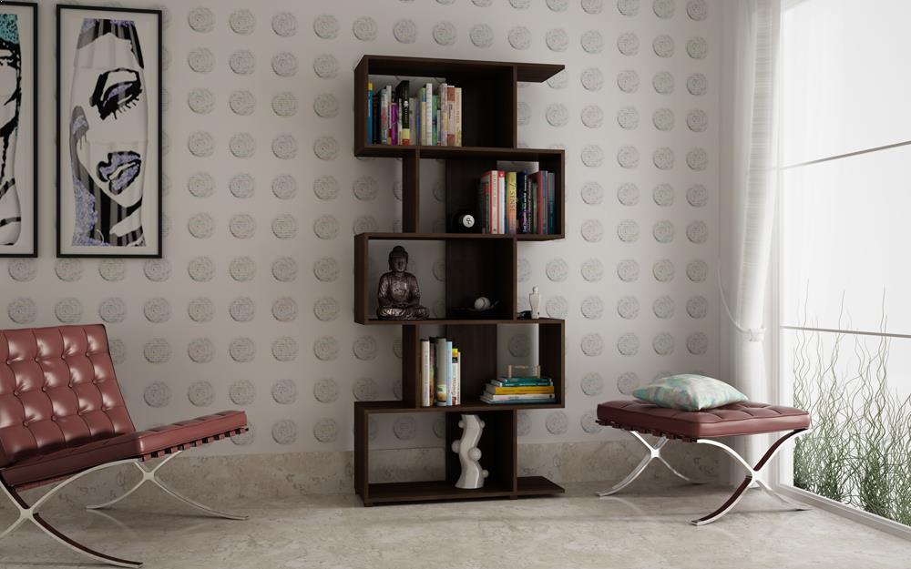 Accentuations by Manhattan Comfort Charming Petrolina Z- Shelf with 5 shelves  - Modish Store