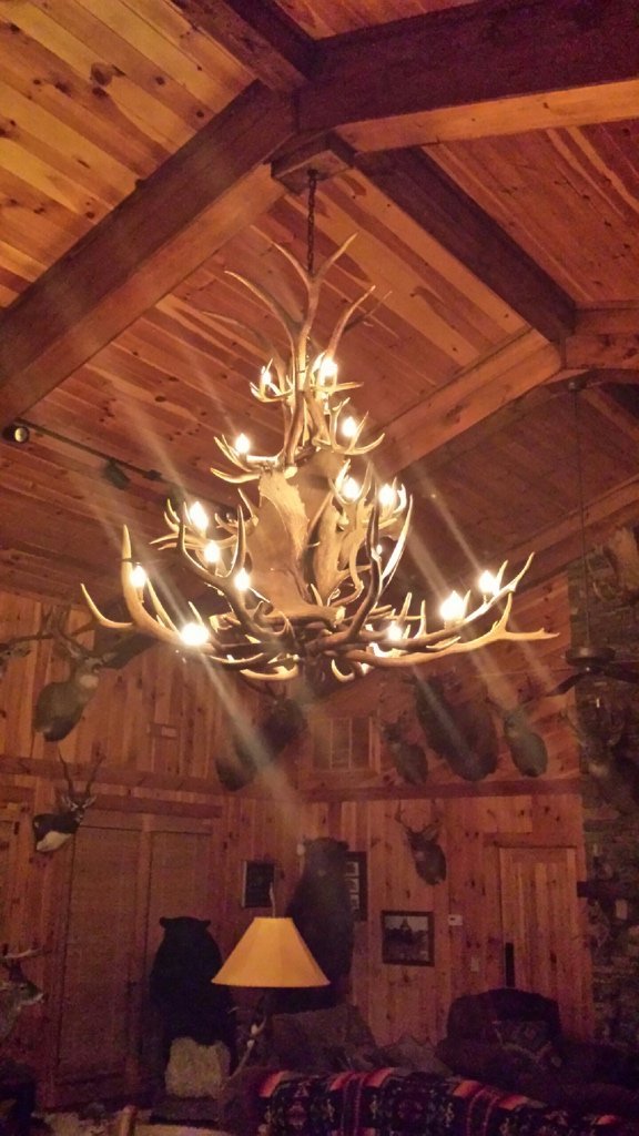 Antlerworx 24 Light Paul Bunyan Antler Chandelier (SKU-117)