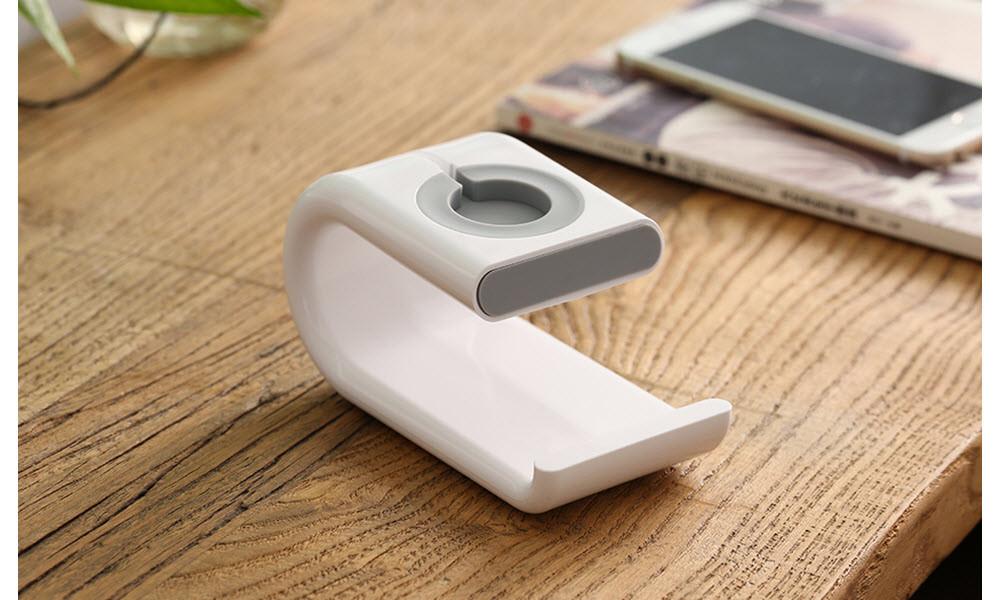 Arctic Apple Watch & iPhone Cradle