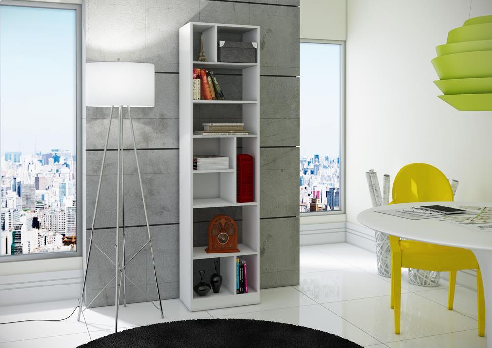 Accentuations by Manhattan Comfort Durable Valenca Bookcase 4.0 with 10 Shelves - Modish Store