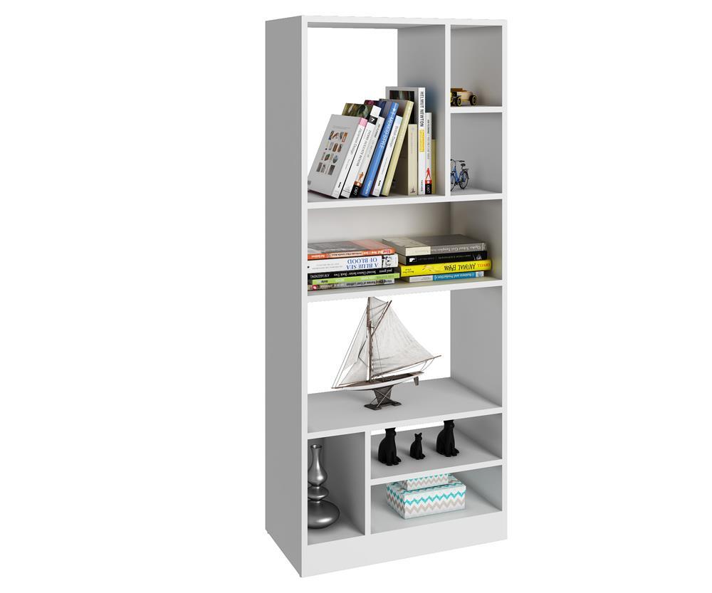 Accentuations by Manhattan Comfort Durable Valenca Bookcase 3.0 with 8 Shelves - Modish Store