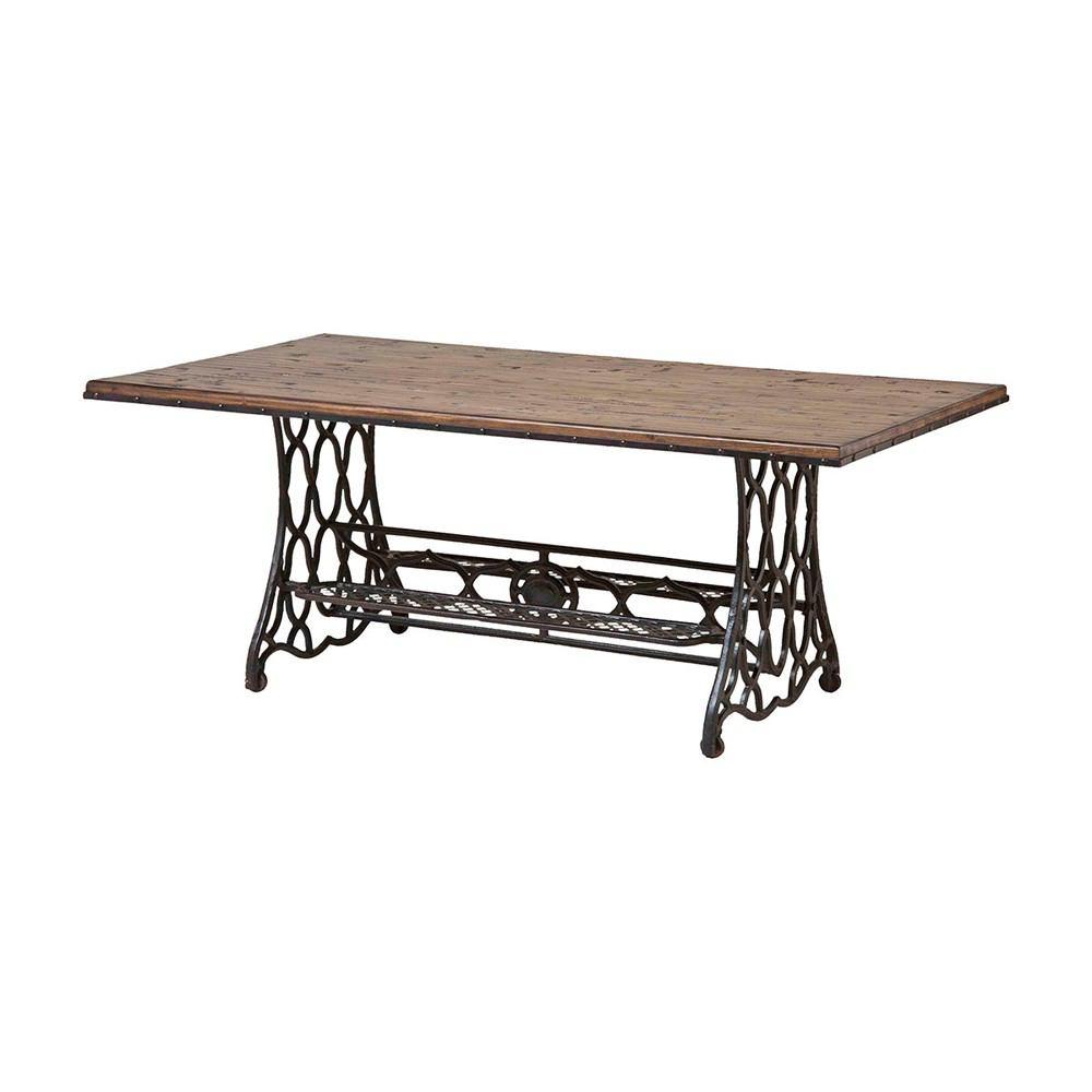 Stein World Wood and Metal Cocktail Table