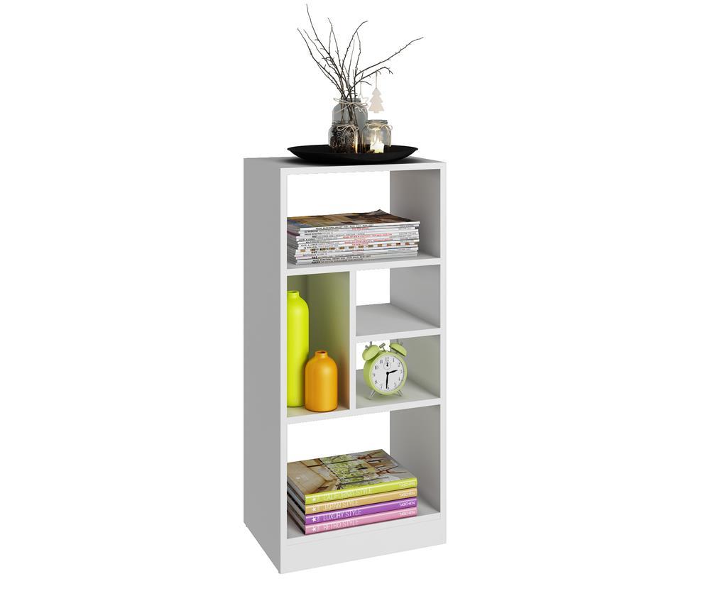 Accentuations by Manhattan Comfort Durable Valenca Bookcase 2.0 with 5 Shelves - Modish Store