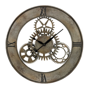 Sterling Industries Industrial Cog Wall Clock