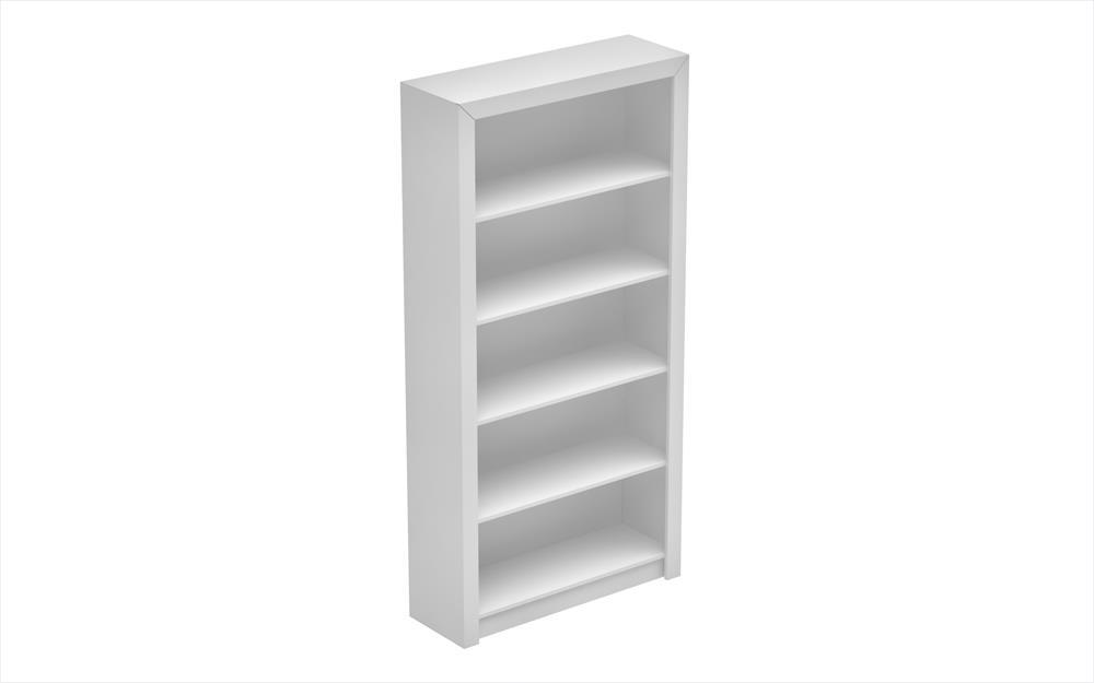 Accentuations by Manhattan Comfort Classic Olinda Bookcase 1.0 with 5 Shelves - Modish Store