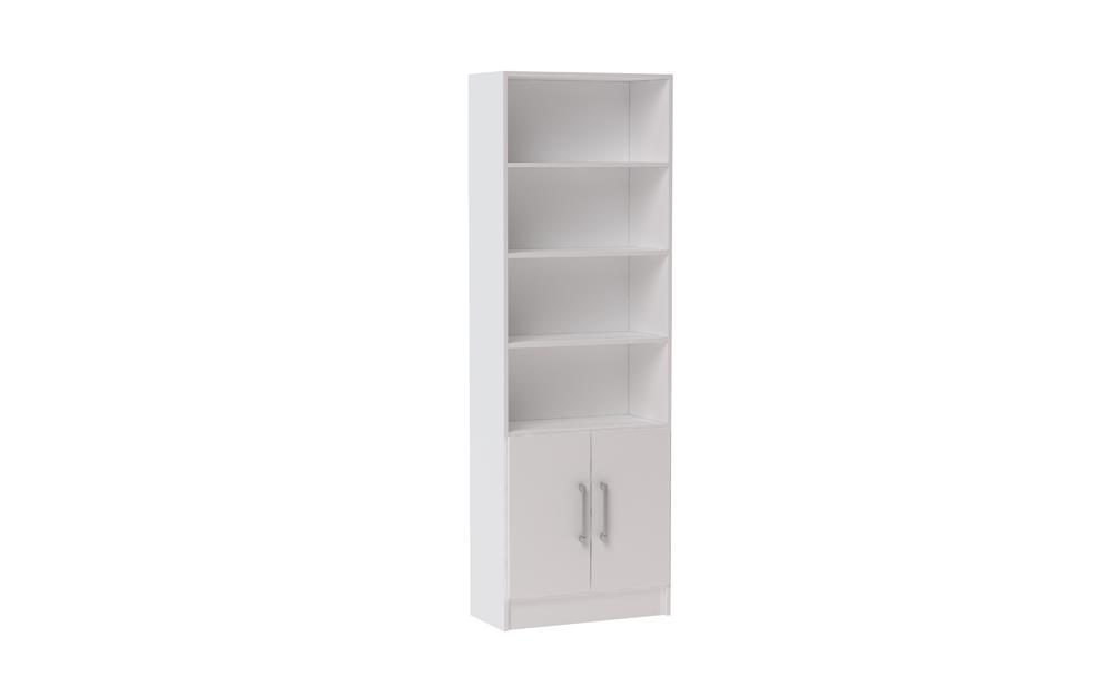 Accentuations by Manhattan Comfort Practical Catarina Cabinet with 6 Shelves - Modish Store