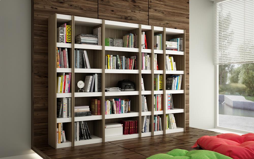 Accentuations by Manhattan Comfort Valuable Parana Bookcase 1.0 with 5 Shelves - Modish Store