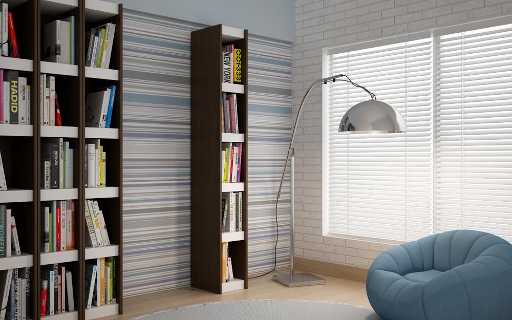 Accentuations by Manhattan Comfort Valuable Parana Bookcase 1.0 with 5 Shelves - Modish Store