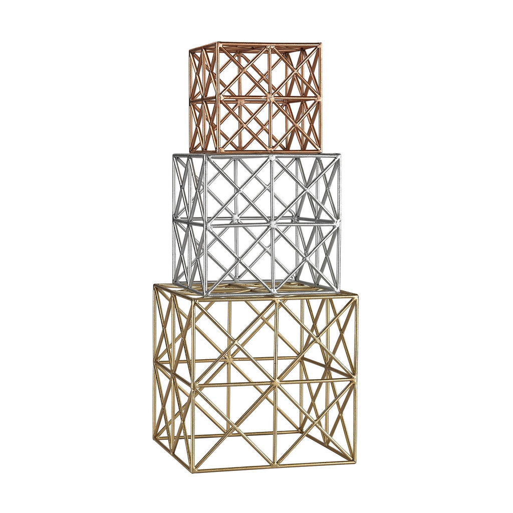 Sterling Industries Heavy Metal Stacking Cubes