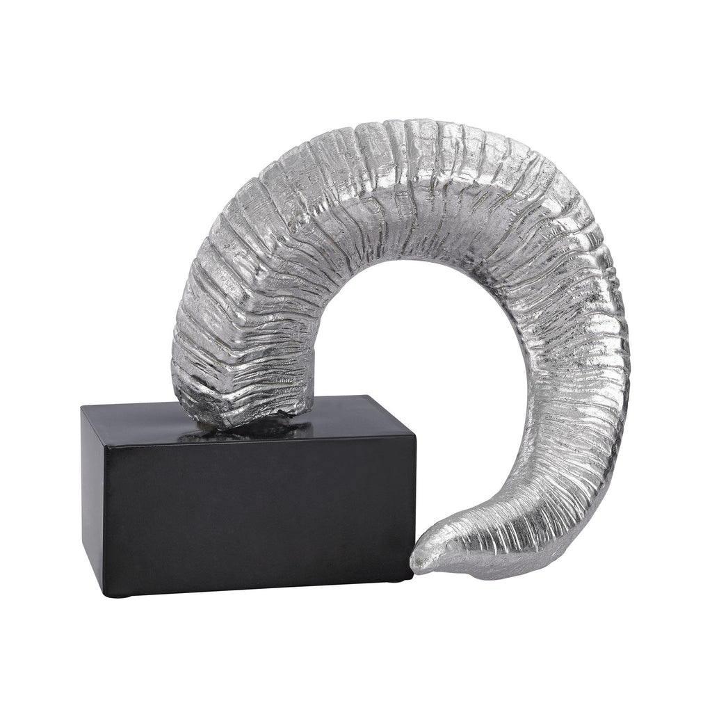 Sterling Industries Silver Mounted Horn