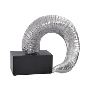 Sterling Industries Silver Mounted Horn