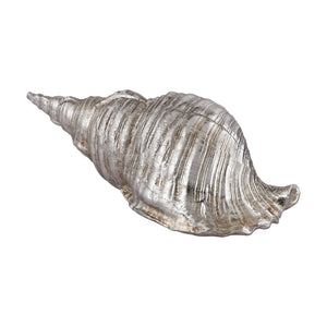 Sterling Industries Silver Cone Shell