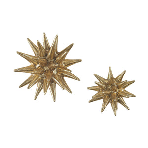 Sterling Industries Parsec Gold 4-6 Inch Composite Wall Decor
