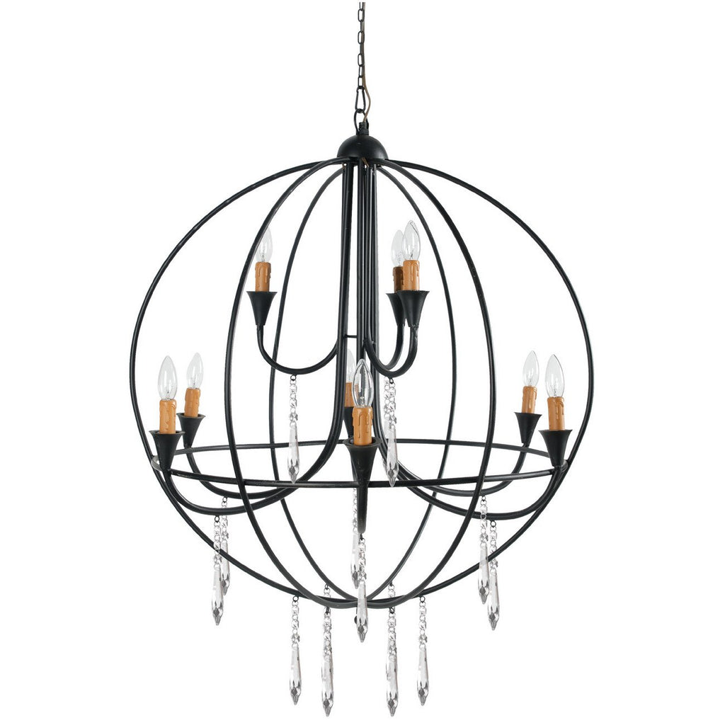 A&B Home Ballard 9-Light Chandelier