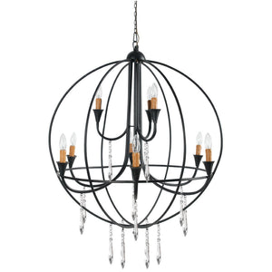 A&B Home Ballard 9-Light Chandelier