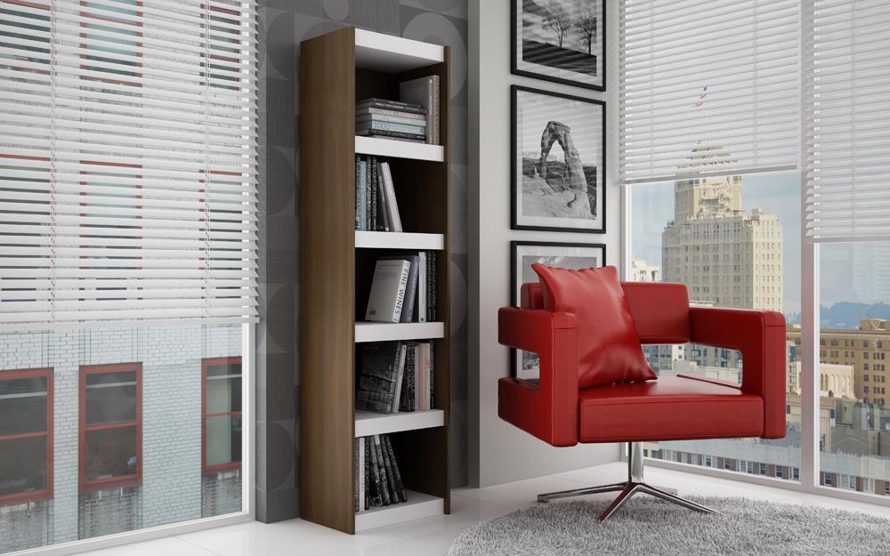 Accentuations by Manhattan Comfort Valuable Parana Bookcase 2.0 with 5 Shelves - Modish Store