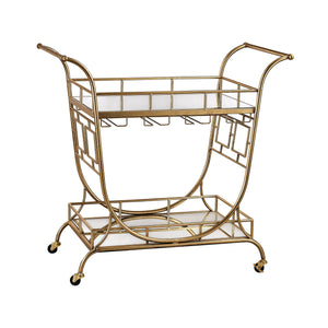 Sterling Industries Mirrored Server Bar Cart