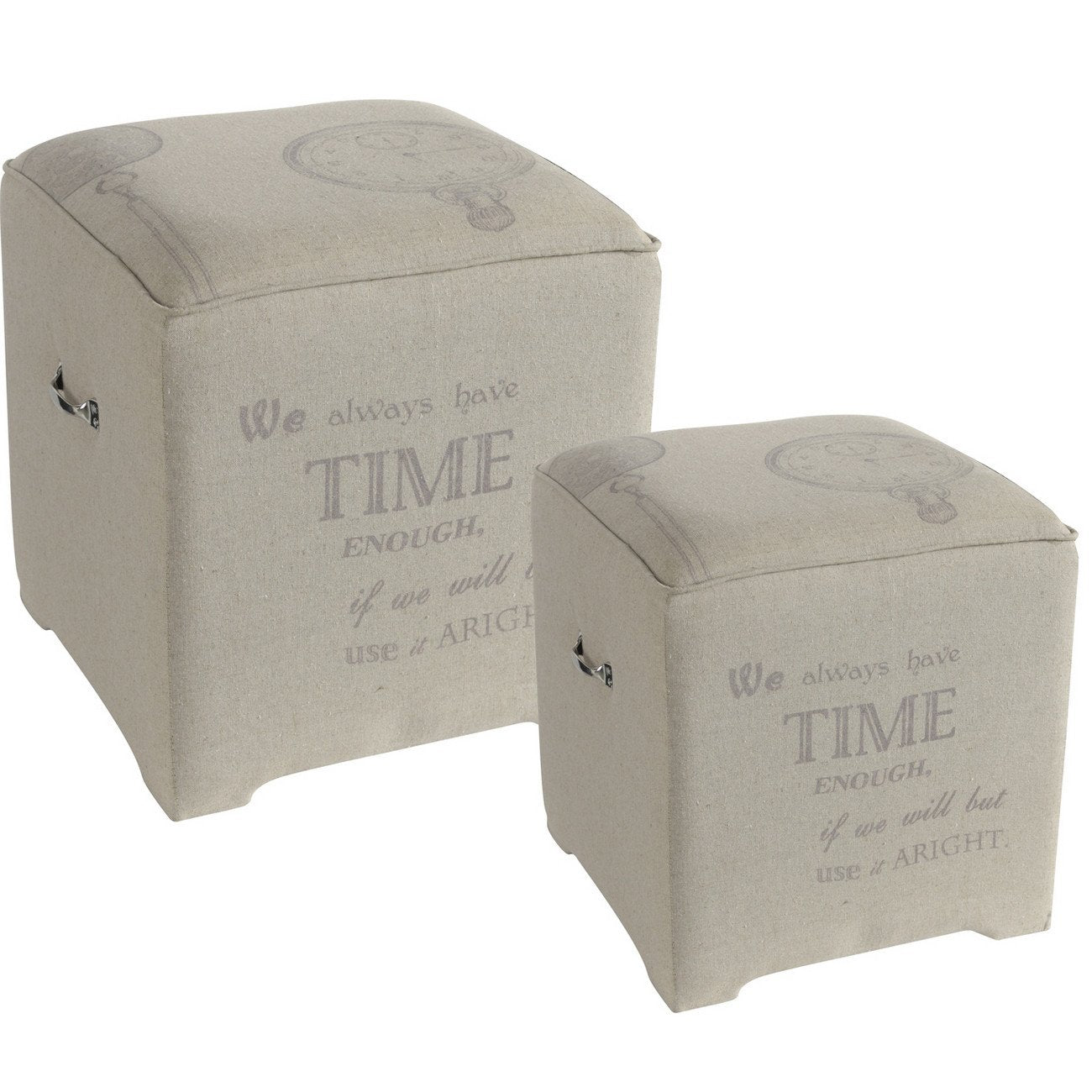 A&B Home Montague Time Cubes - Set Of 2