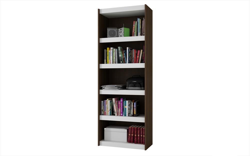 Accentuations by Manhattan Comfort Valuable Parana Bookcase 3.0 with 5 Shelves - Modish Store