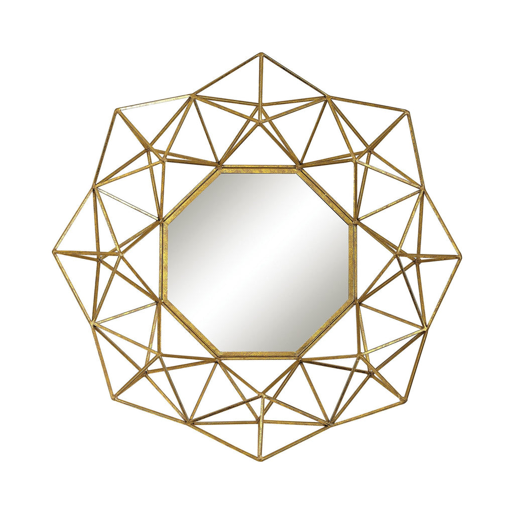 Sterling Industries Geometric Wire Mirror