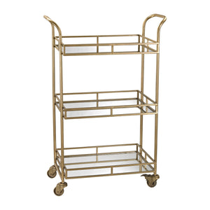 Sterling Industries Gold Bar Cart