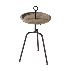 Sterling Industries Washed Oak Drinks Table