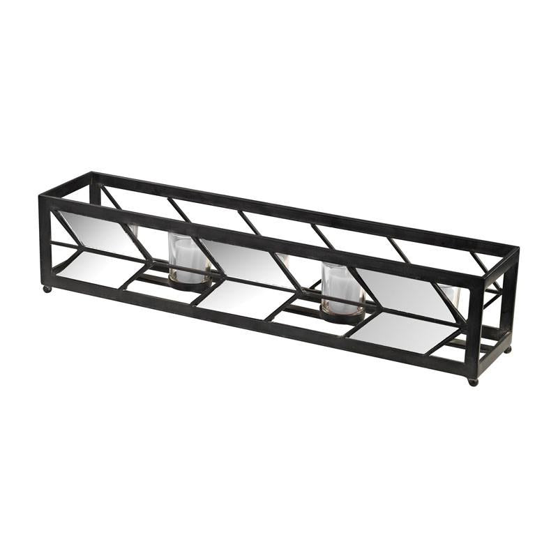 Sterling Industries Mirrored Arrow Tea Light Holder