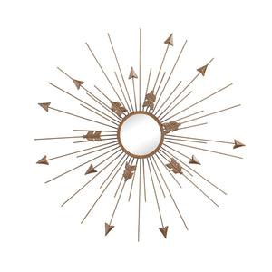 Sterling Industries Thrax Wall Mirror In Antique Gold