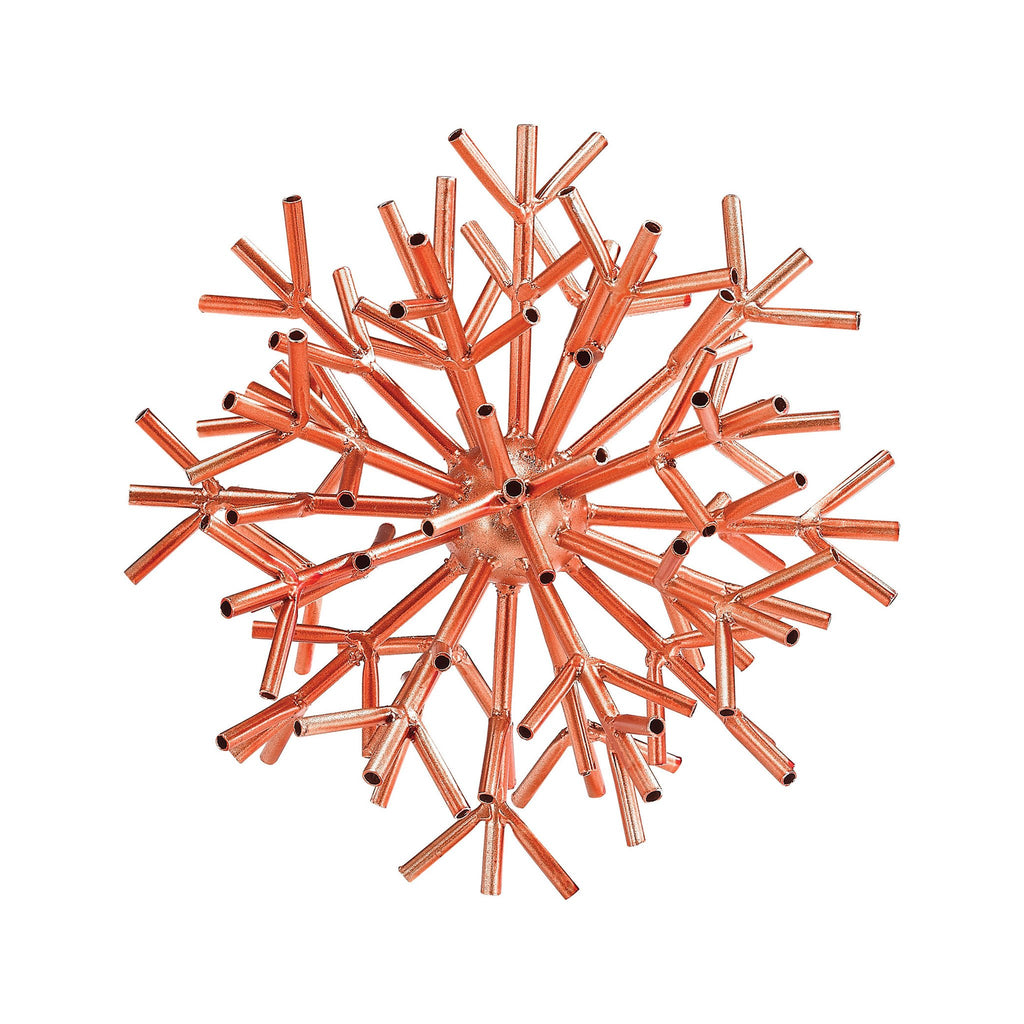 Sterling Industries Ardor Table Sculpture In Bright Copper