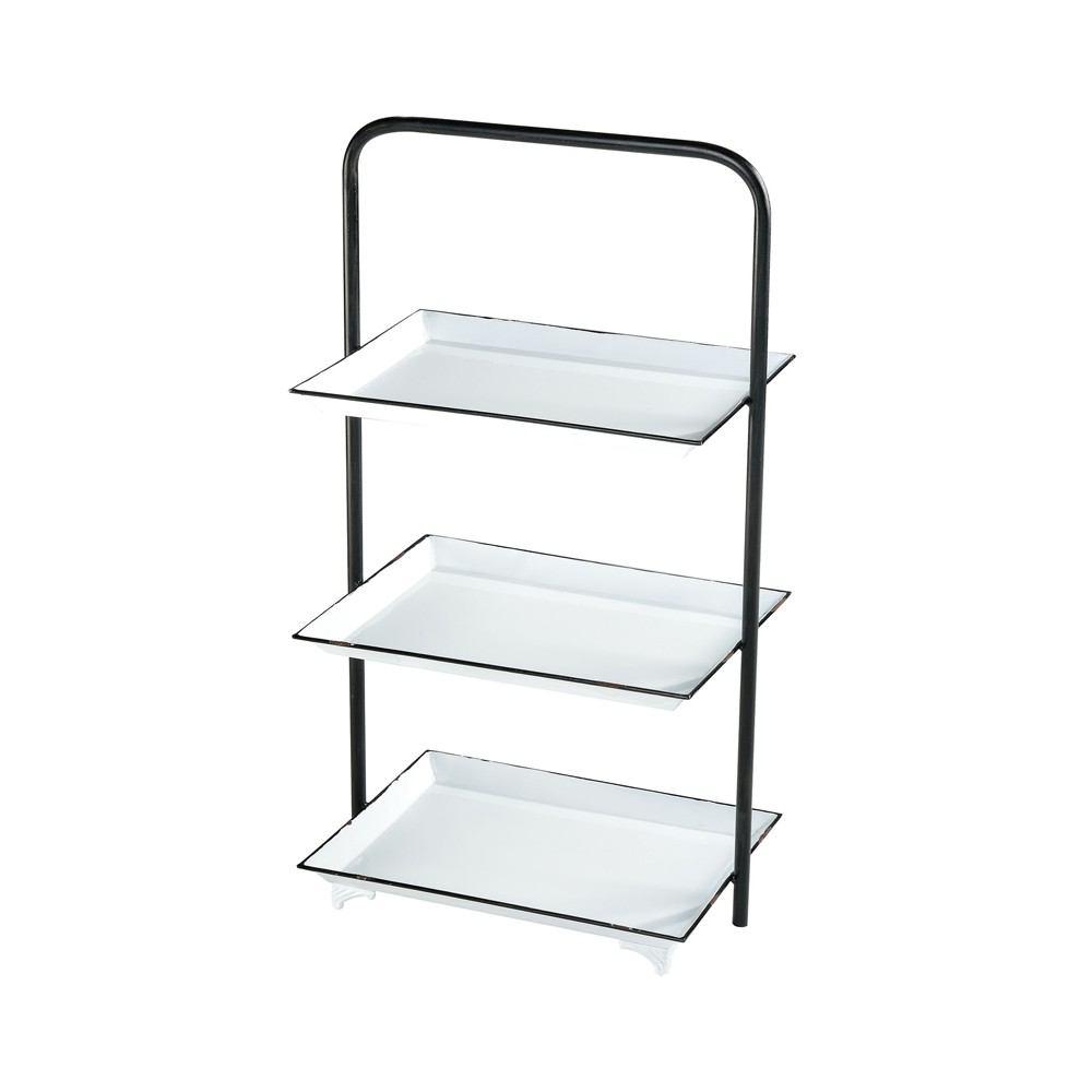 Sterling Industries Gig Harbor 26” Metal and Enamel Shelf