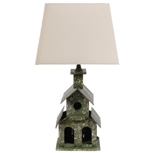 A&B Home Green House Table Lamp - Set Of 2
