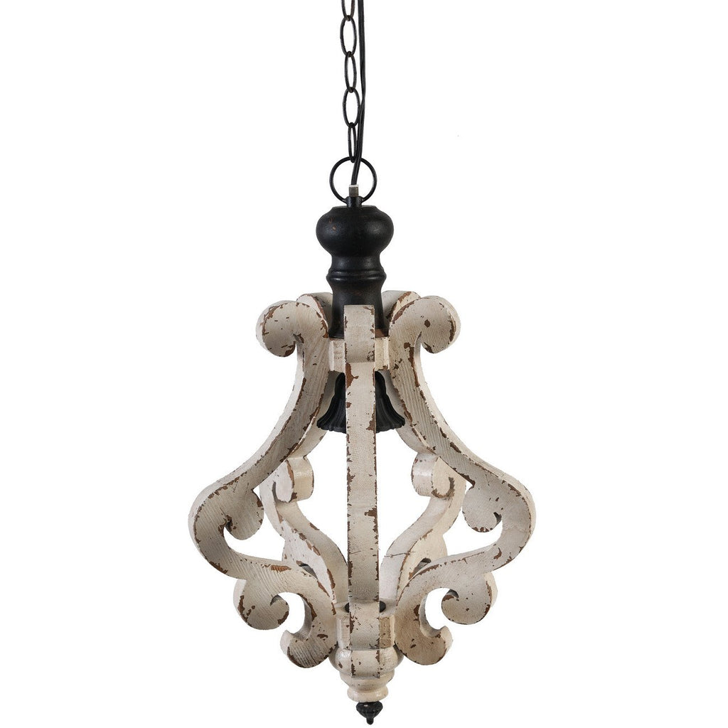 A&B Home Harper 1-Light Metal Chandelier