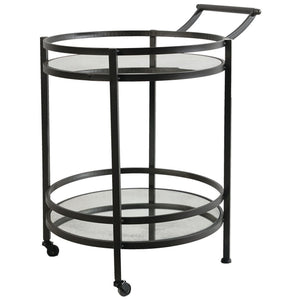 A&B Home Carraway Serving Cart 