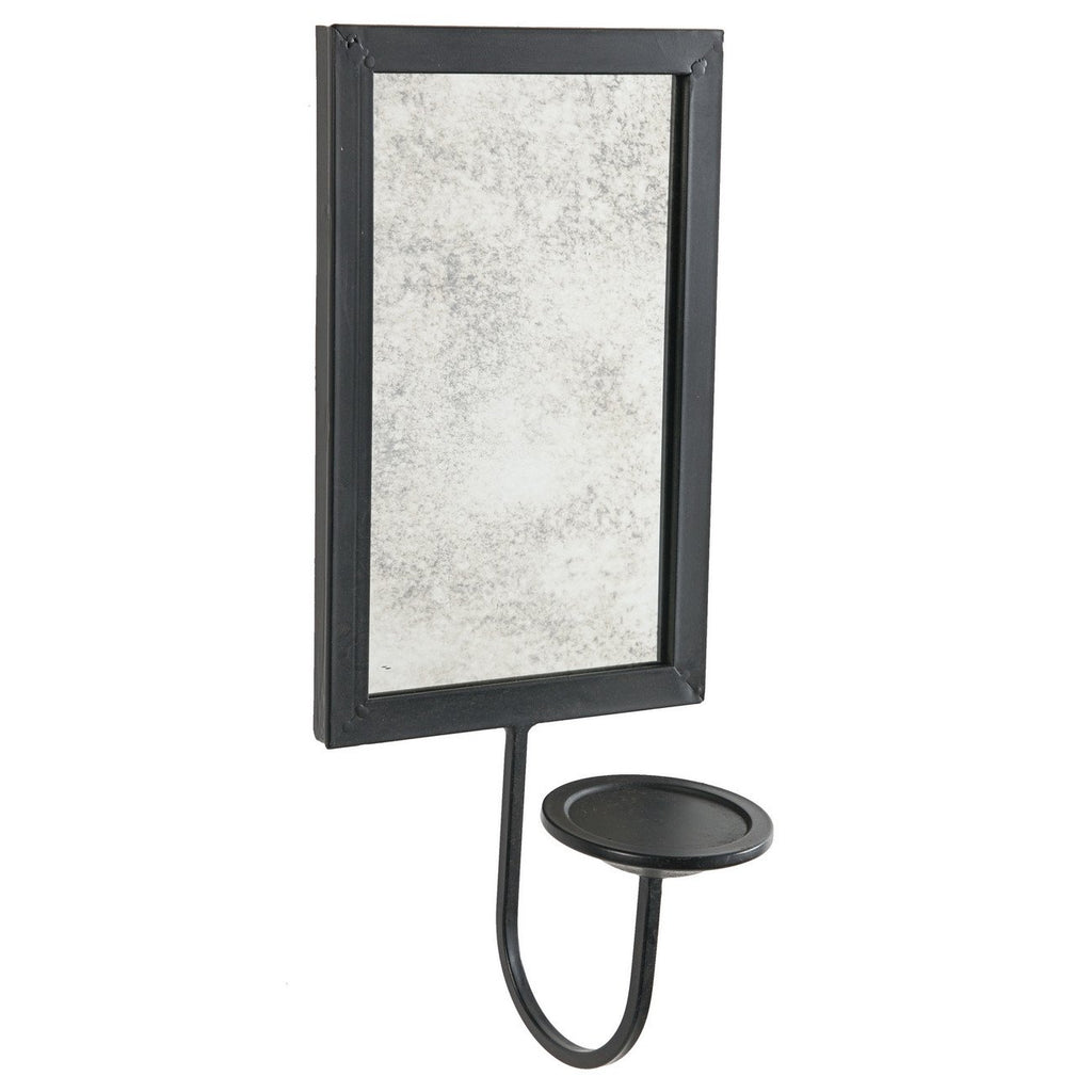 A&B Home Mirrored Wall Sconce Candle Holder - Set Of 2