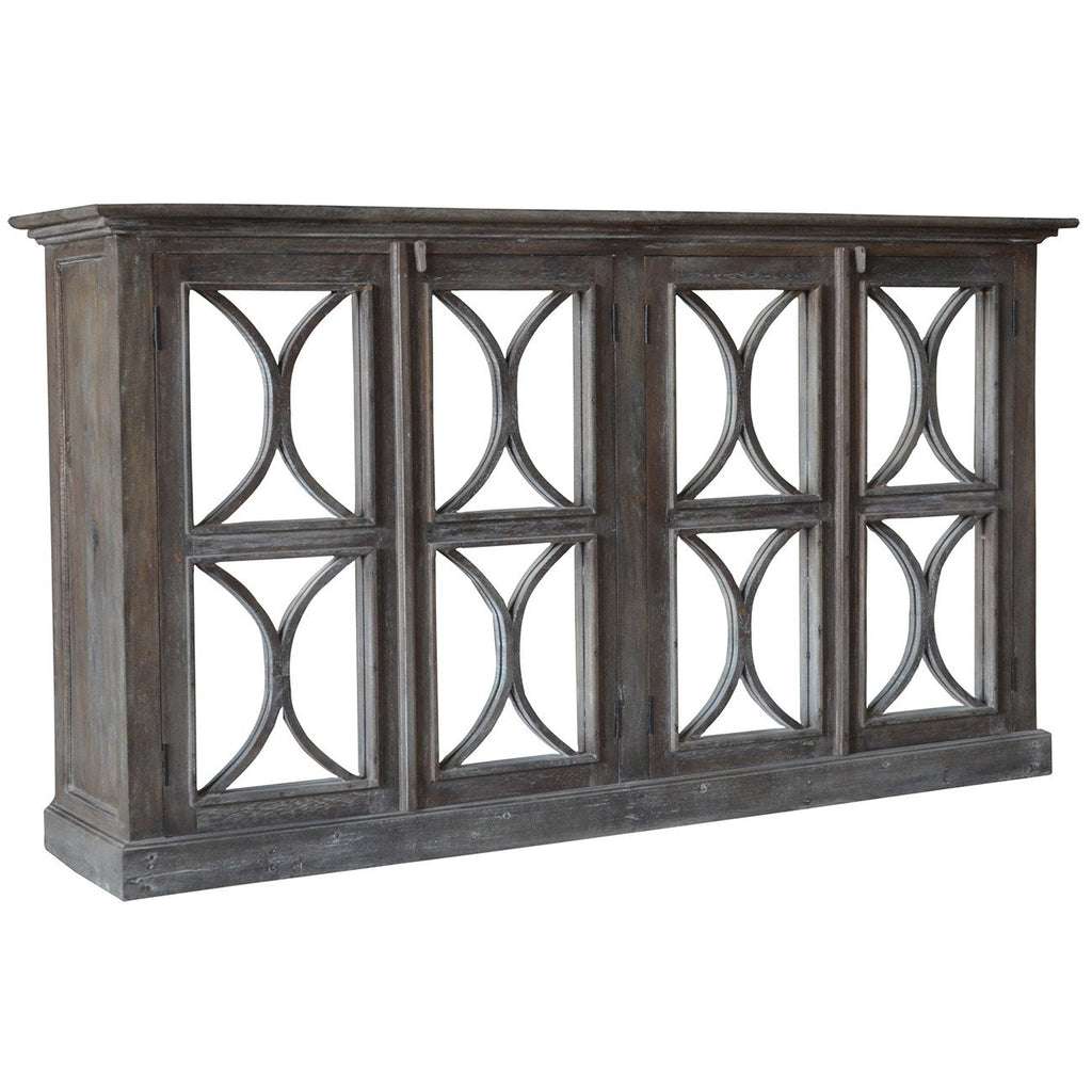 A&B Home 39.4" Durian Cabinet With 4 Doors