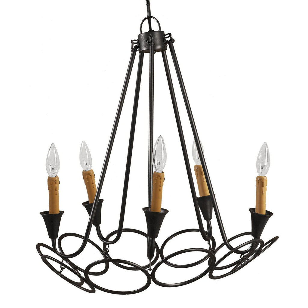 A&B Home 24" Metal Chandelier