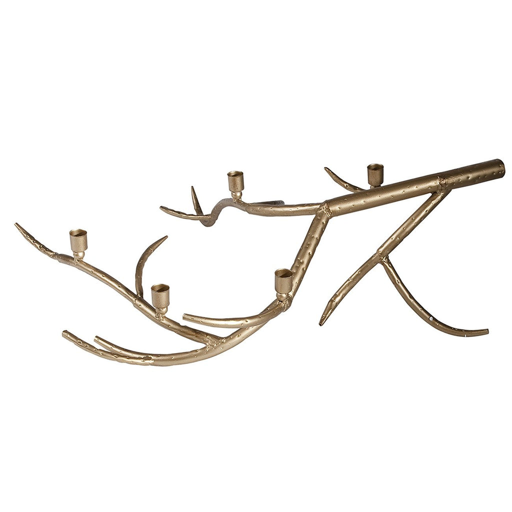 A&B Home Iron Candle Holder