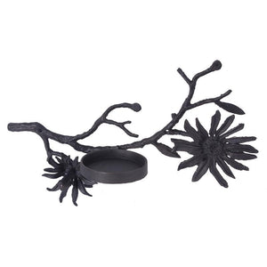 A&B Home Wood Candle Holder - Set Of 2