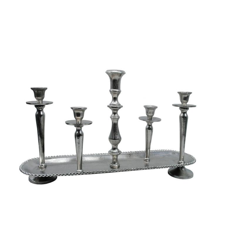 A&B Home Metal Candle Holder 